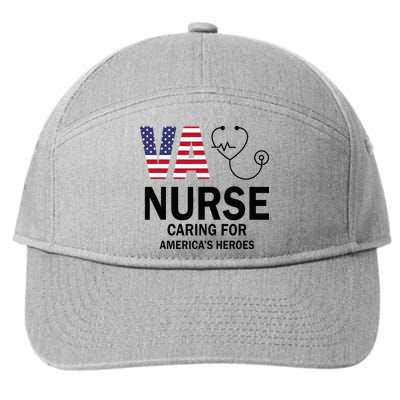 VA Nurse Caring For American's Heroes 7-Panel Snapback Hat