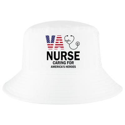 VA Nurse Caring For American's Heroes Cool Comfort Performance Bucket Hat