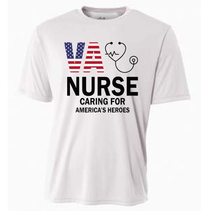 VA Nurse Caring For American's Heroes Cooling Performance Crew T-Shirt