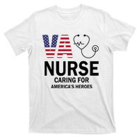 VA Nurse Caring For American's Heroes T-Shirt