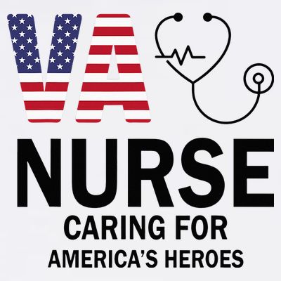 VA Nurse Caring For American's Heroes T-Shirt