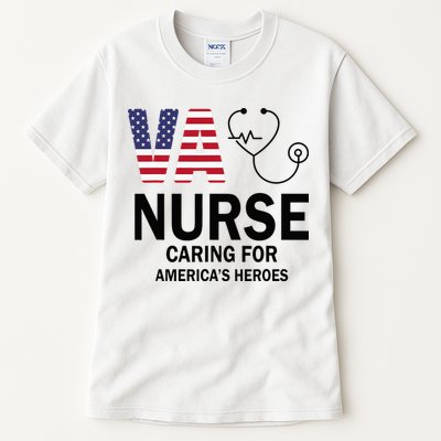 VA Nurse Caring For American's Heroes Tall T-Shirt