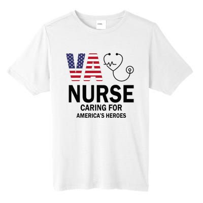 VA Nurse Caring For American's Heroes Tall Fusion ChromaSoft Performance T-Shirt