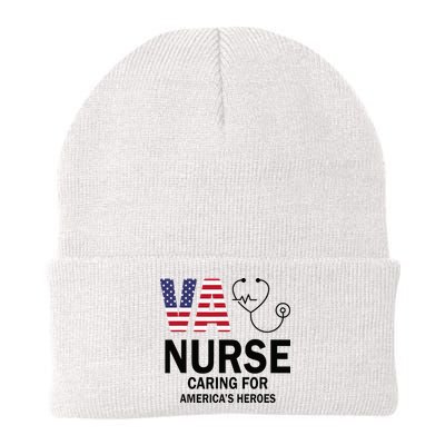 VA Nurse Caring For American's Heroes Beanie