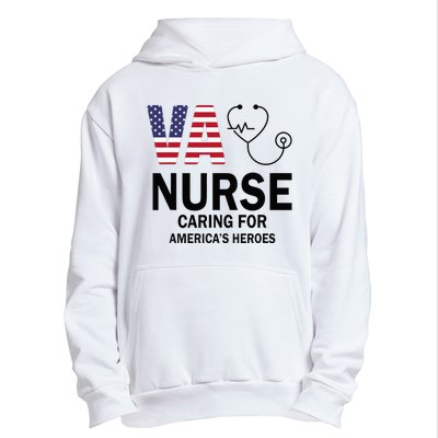 VA Nurse Caring For American's Heroes Urban Pullover Hoodie