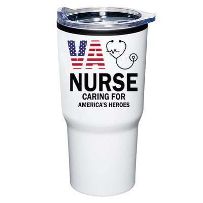 VA Nurse Caring For American's Heroes Tumbler