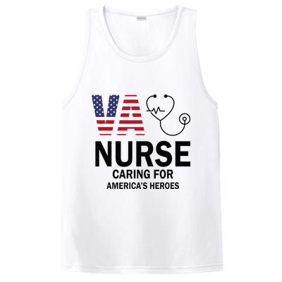 VA Nurse Caring For American's Heroes PosiCharge Competitor Tank
