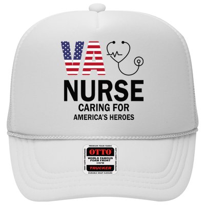 VA Nurse Caring For American's Heroes Trucker Hat