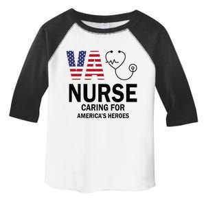 VA Nurse Caring For American's Heroes Toddler Fine Jersey T-Shirt