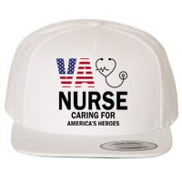 VA Nurse Caring For American's Heroes Wool Snapback Cap