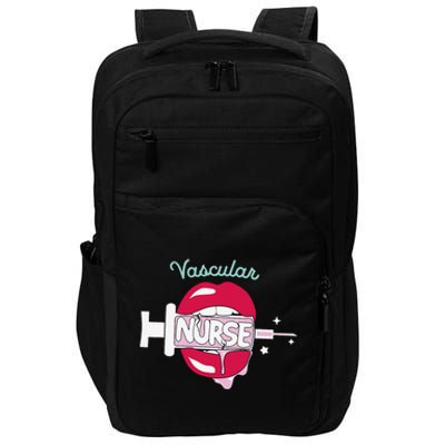 Vascular Nurse Cute Rn Cardiovascular Nursing Hot Lips Nurse Impact Tech Backpack