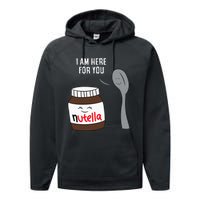 Valentine Nutella Couplepartner Gifts Performance Fleece Hoodie