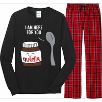 Valentine Nutella Couplepartner Gifts Long Sleeve Pajama Set