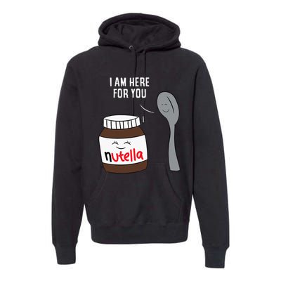 Valentine Nutella Couplepartner Gifts Premium Hoodie