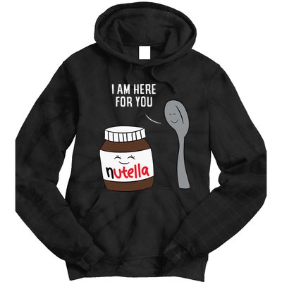 Valentine Nutella Couplepartner Gifts Tie Dye Hoodie