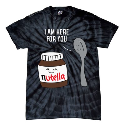 Valentine Nutella Couplepartner Gifts Tie-Dye T-Shirt