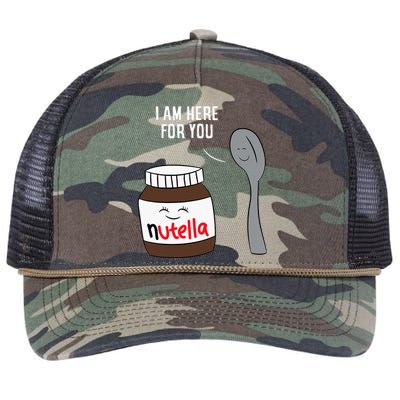 Valentine Nutella Couplepartner Gifts Retro Rope Trucker Hat Cap