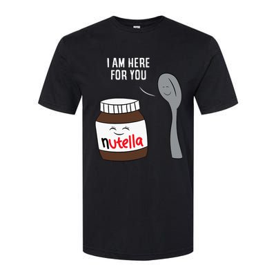 Valentine Nutella Couplepartner Gifts Softstyle® CVC T-Shirt