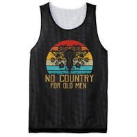 Vintage No Country For Old Men Uterus Feminist Women Rights Mesh Reversible Basketball Jersey Tank