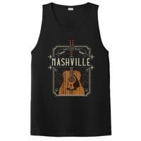 Vintage Nashville Country Music Guitar Player Souvenirs PosiCharge Competitor Tank