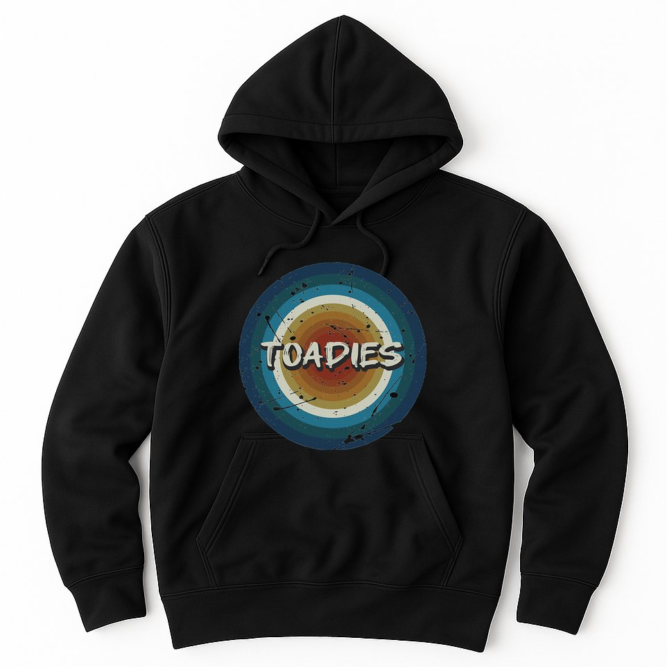 Vintage New Circle Toadies Music Retro Band 90s Hoodie