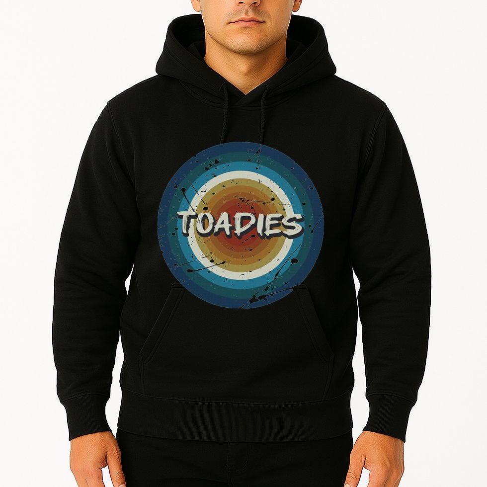 Vintage New Circle Toadies Music Retro Band 90s Hoodie