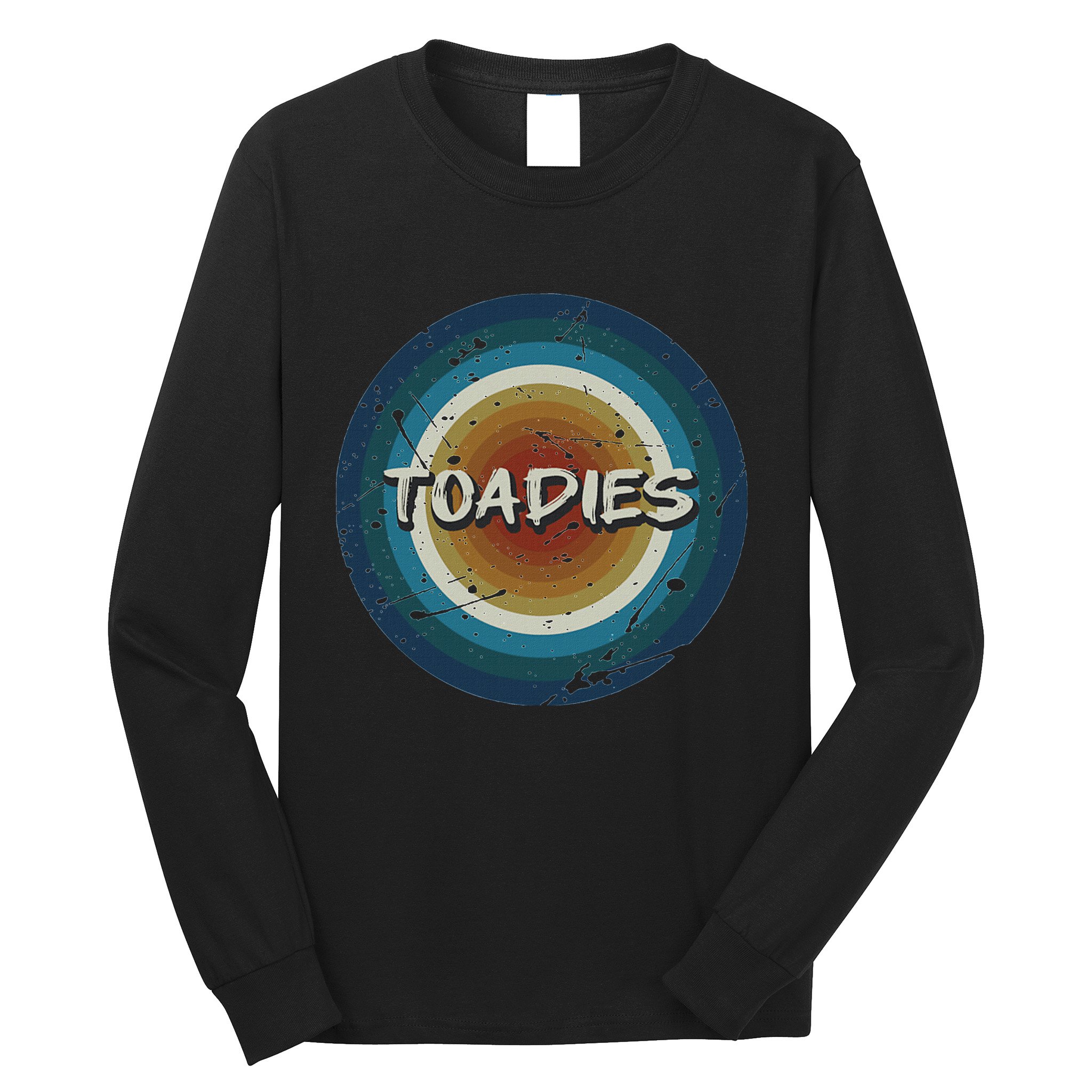 Vintage New Circle Toadies Music Retro Band 90s Long Sleeve Shirt
