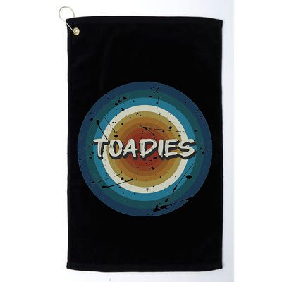 Vintage New Circle Toadies Music Retro Band 90s Golf Towel