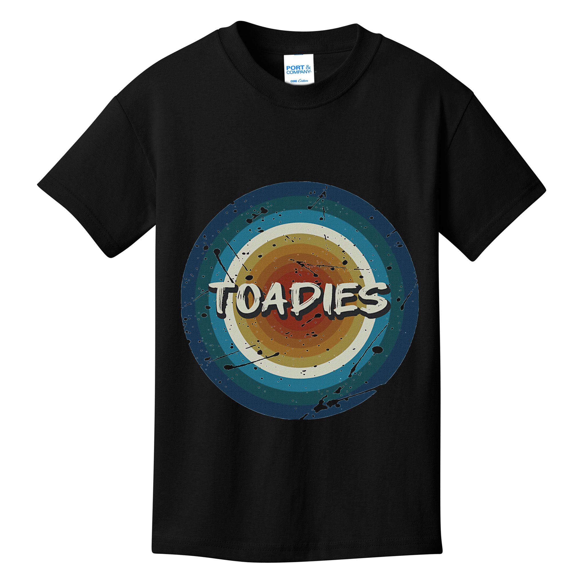 Vintage New Circle Toadies Music Retro Band 90s Kids T-Shirt