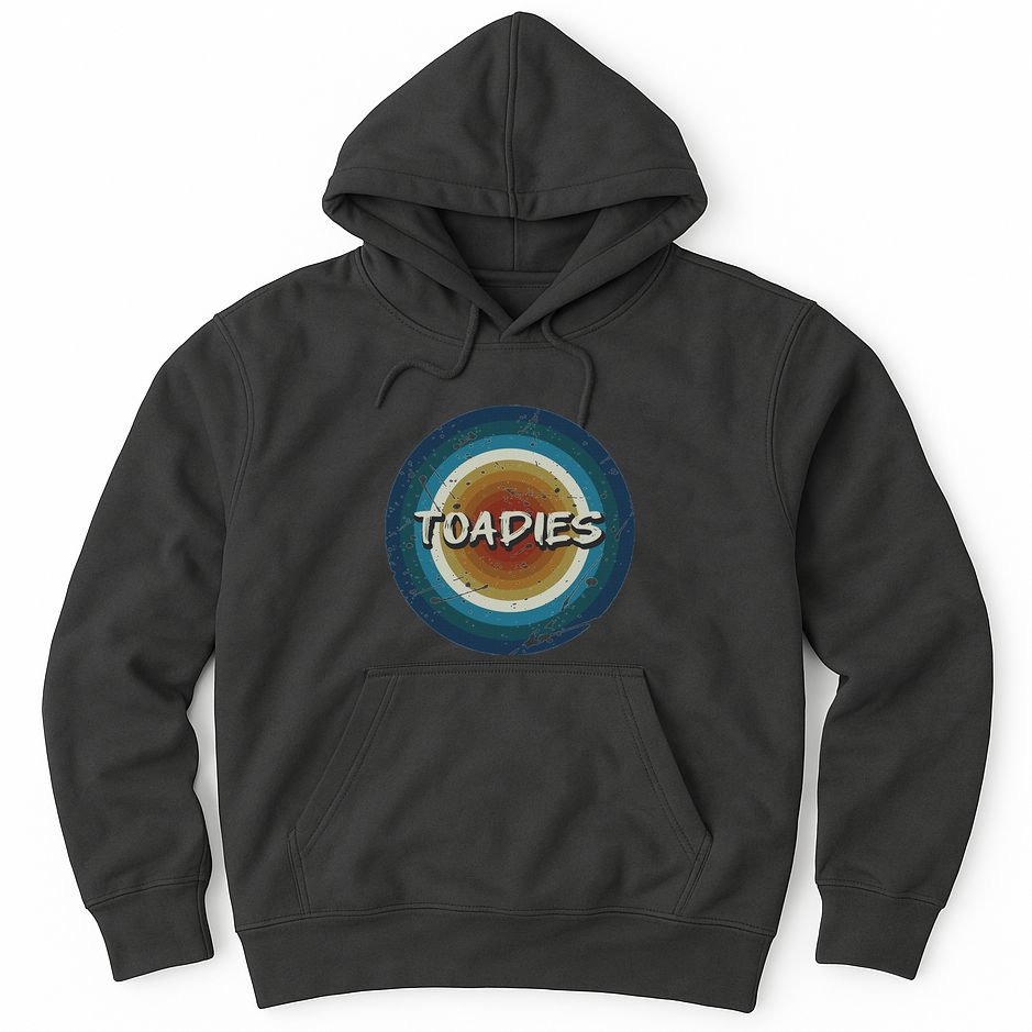 Vintage New Circle Toadies Music Retro Band 90s Hoodie