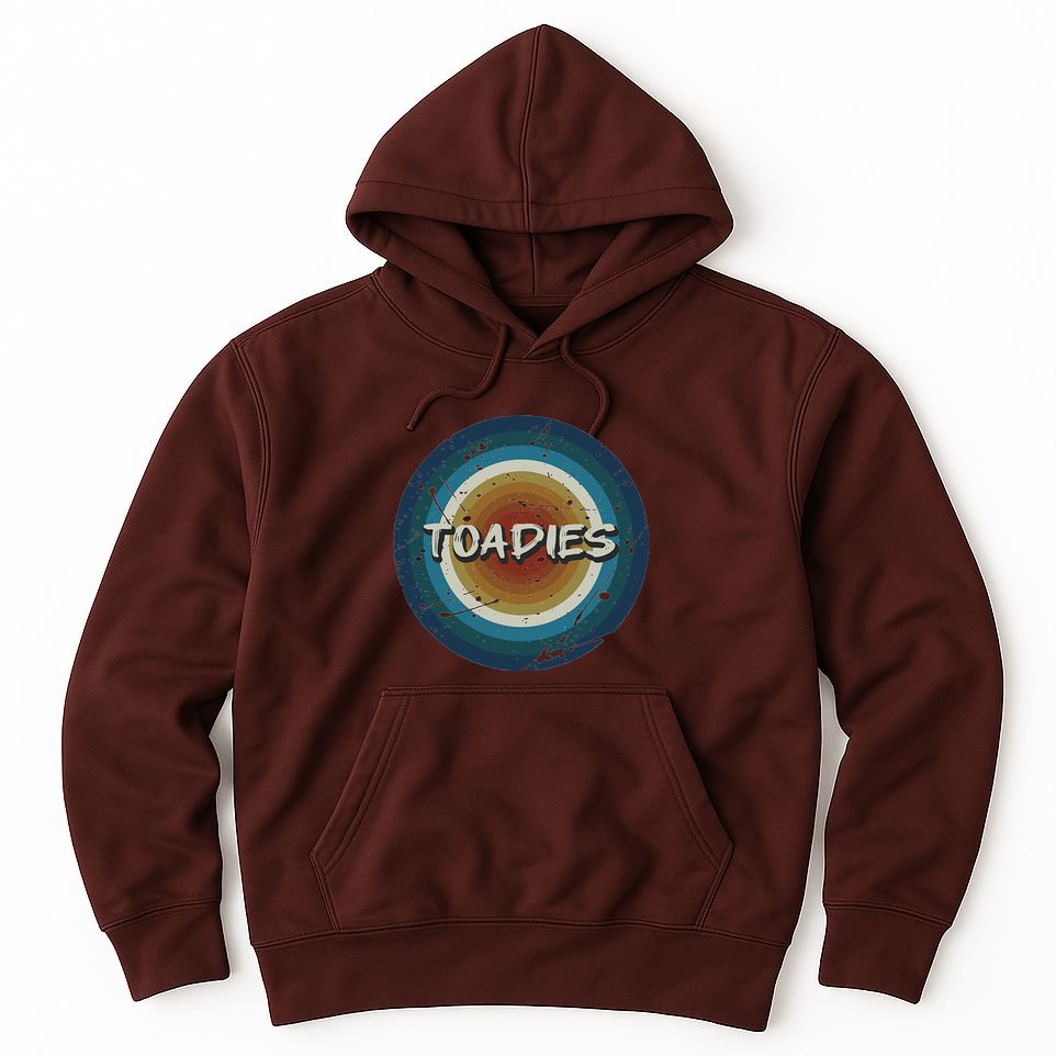 Vintage New Circle Toadies Music Retro Band 90s Hoodie