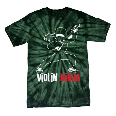 Violin Ninja Cute Violinist Musician Funny Music Player Gift Tie-Dye T-Shirt