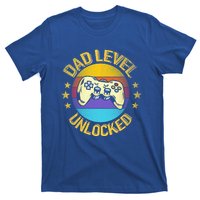 Vintage New Dad Level Unlocked Day For Gamer Funny Gift T-Shirt