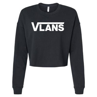 VLANs Network Engineering Cropped Pullover Crew