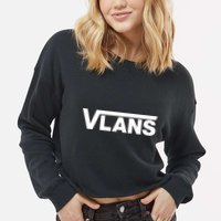 VLANs Network Engineering Cropped Pullover Crew