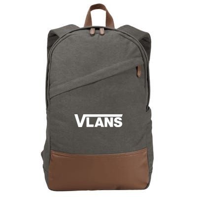 VLANs Network Engineering Cotton Canvas Backpack