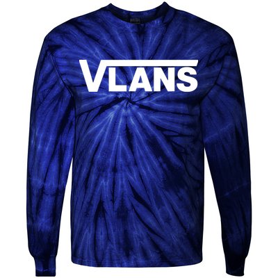 VLANs Network Engineering Tie-Dye Long Sleeve Shirt