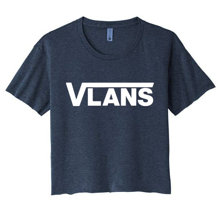 VLANs Network Engineering Crop Top