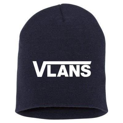 VLANs Network Engineering Short Acrylic Beanie