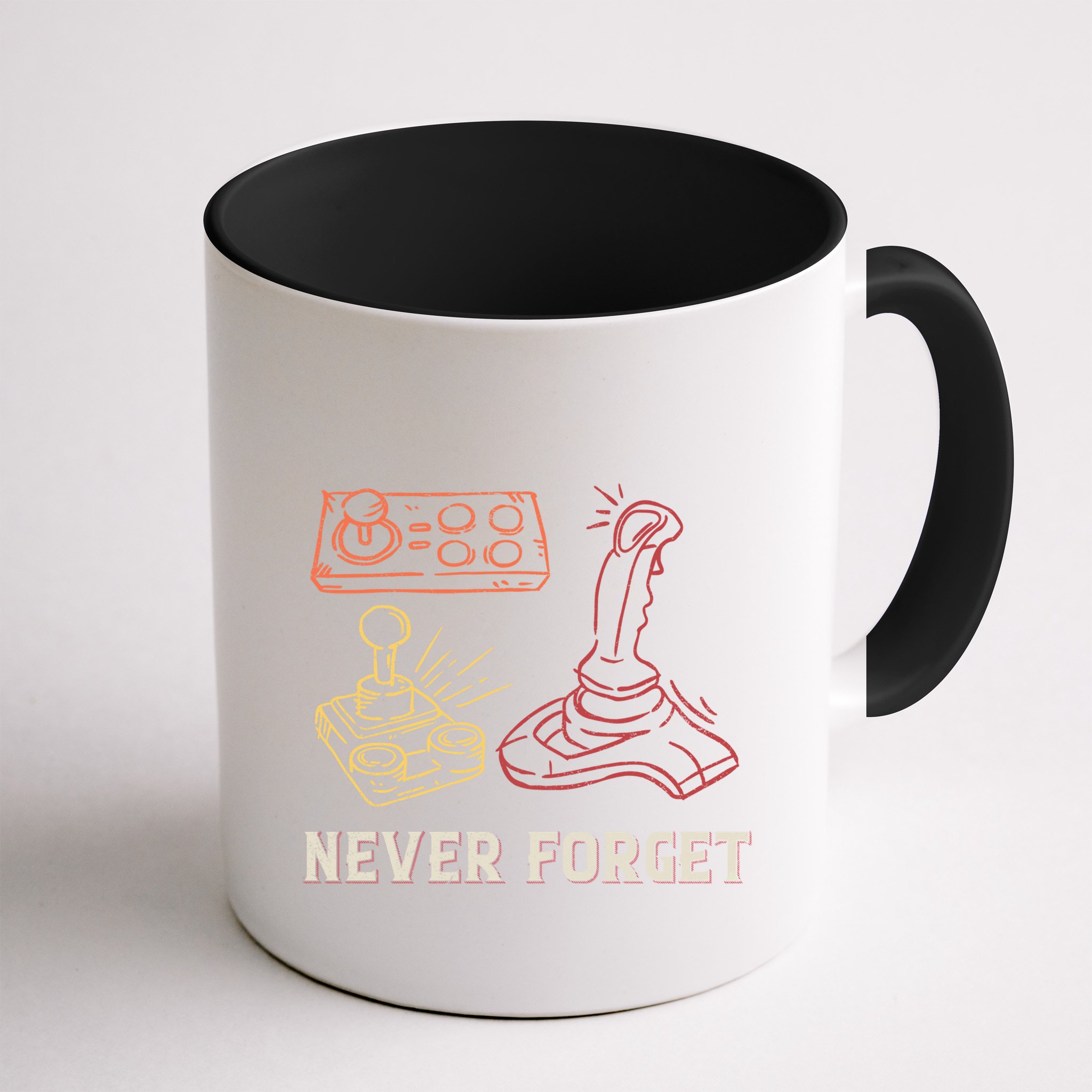 Vintage Never Forget Gamer Gift Mug