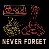 Vintage Never Forget Gamer Gift Mug