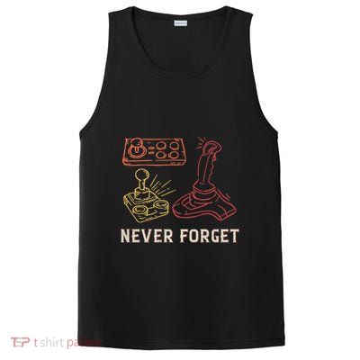 Vintage Never Forget Gamer Gift PosiCharge Competitor Tank