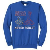 Vintage Never Forget Gamer Gift Sweatshirt