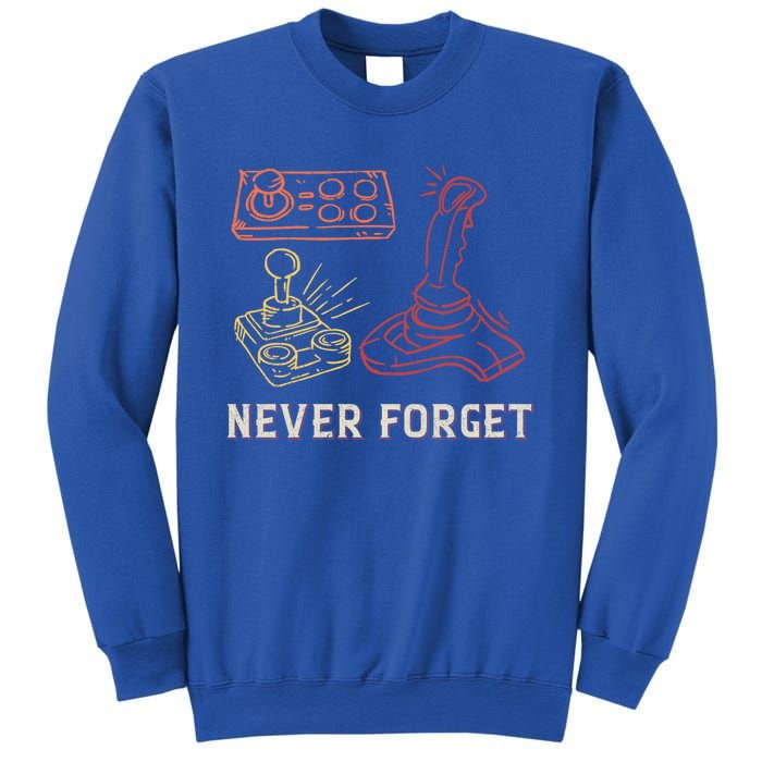 Vintage Never Forget Gamer Gift Sweatshirt