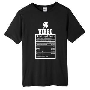 Virgo Nutritional Facts Horoscope Zodiac Astrology Sign Great Gift Tall Fusion ChromaSoft Performance T-Shirt