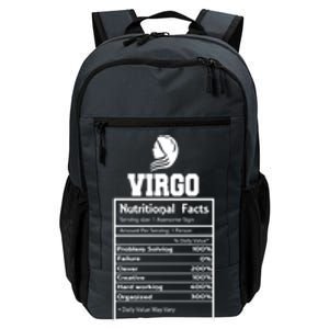 Virgo Nutritional Facts Horoscope Zodiac Astrology Sign Great Gift Daily Commute Backpack