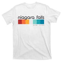 Vintage Niagara Falls New York Retro Design T-Shirt