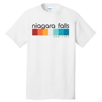 Vintage Niagara Falls New York Retro Design Tall T-Shirt