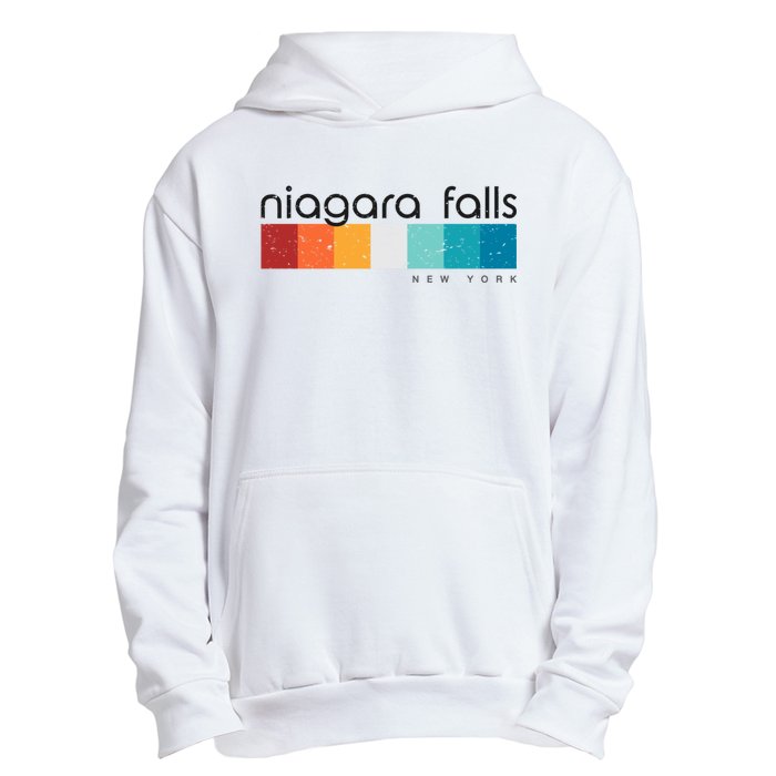 Vintage Niagara Falls New York Retro Design Urban Pullover Hoodie