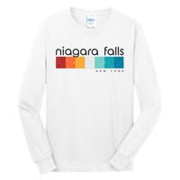 Vintage Niagara Falls New York Retro Design Tall Long Sleeve T-Shirt